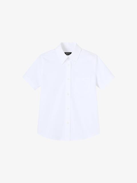 A.P.C. UNIFORME SHORT-SLEEVE SHIRT