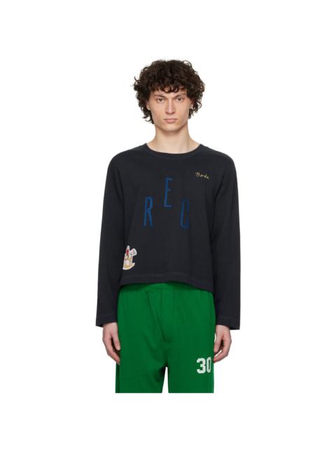 BODE Navy Rec Pullover Sweatshirt