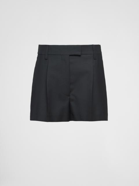 Prada Light mohair shorts