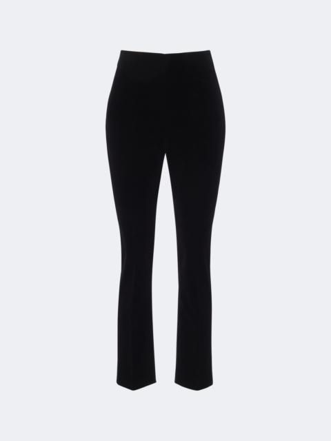 RÓHE Cotton velvet cigarette-leg pants