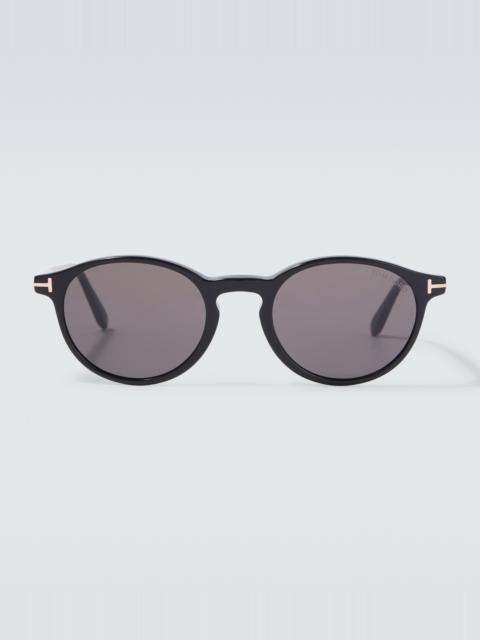 TOM FORD Prescott round sunglasses