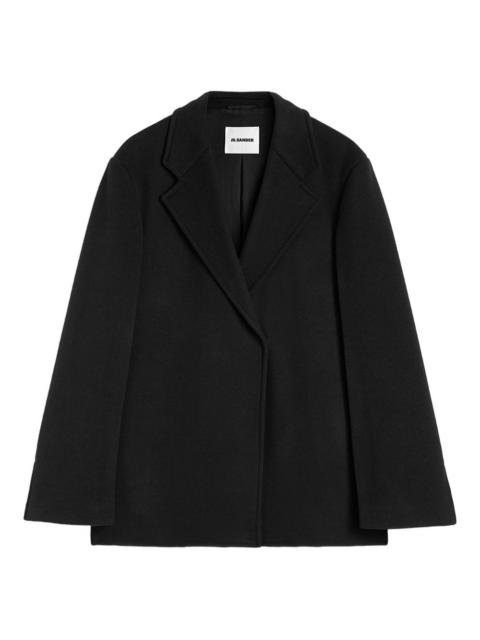 Jil Sander 더블 모직 테일 코트