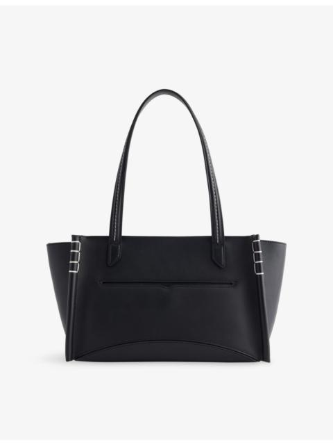 JW Anderson Elongated Loafer Cabas Leather Tote Bag