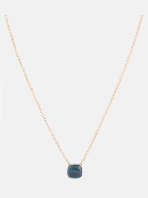 Pomellato Nudo 18kt gold necklace with topaz
