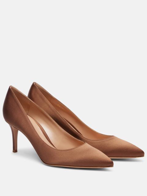 Gianvito Rossi Gianvito 70 crêpe satin pumps