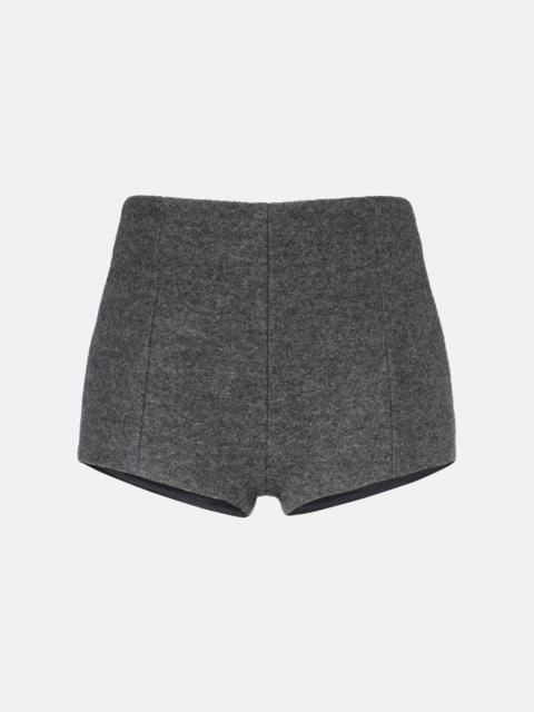 The Frankie Shop Vail virgin wool shorts
