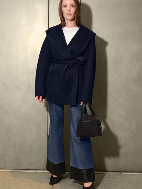 MACKAGE PAYA-Z Wool Wrap Coat With Sash Belt
