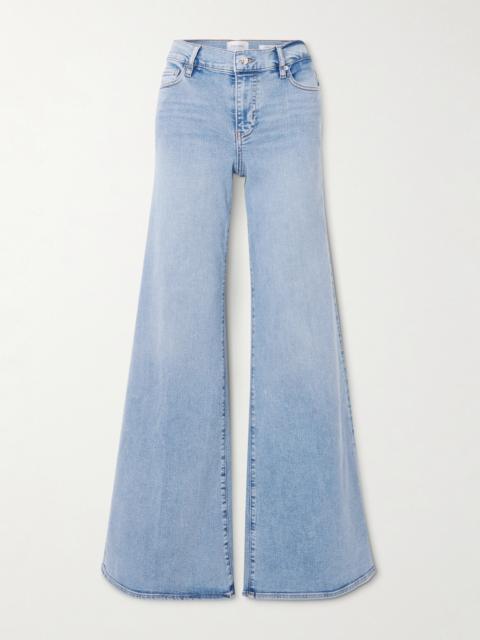 FRAME Le Palazzo Mid-rise Flared Jeans
