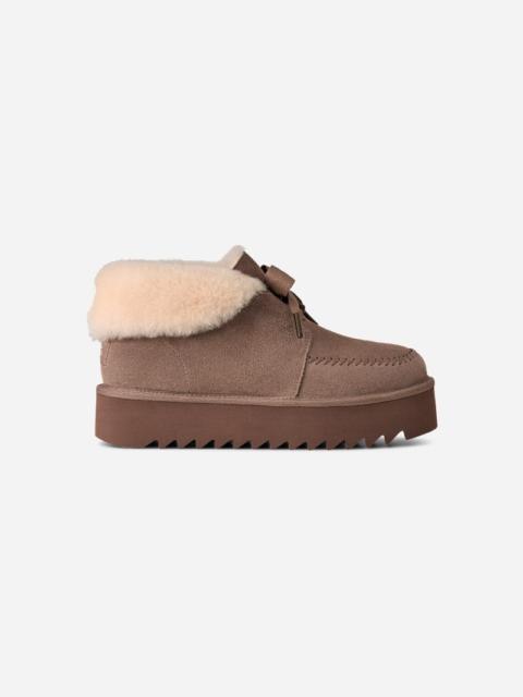UGG ® Women's Kallen Platform Sheepskin Slippers in Caribou