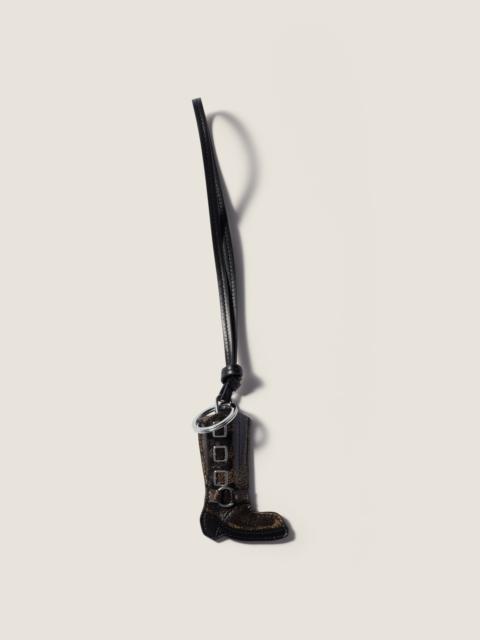 Miu Miu Leather key ring trick