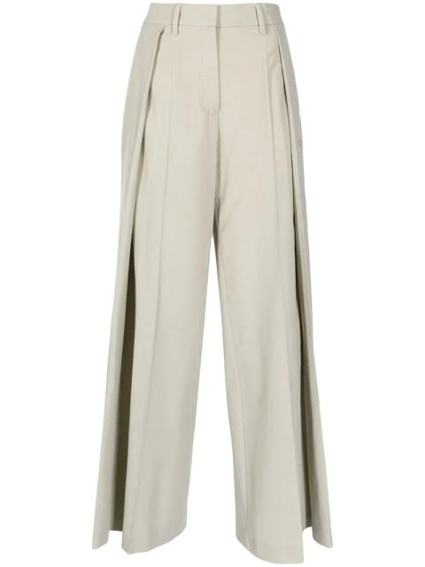Off-White side-pleat panelled trousers