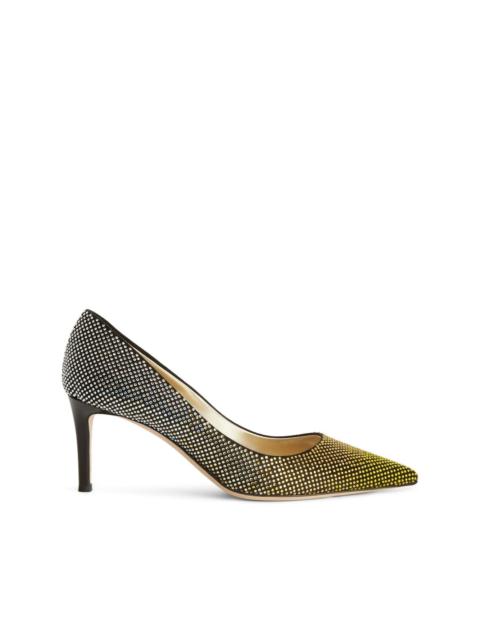 Giuseppe Zanotti Celie 70mm crystal pumps