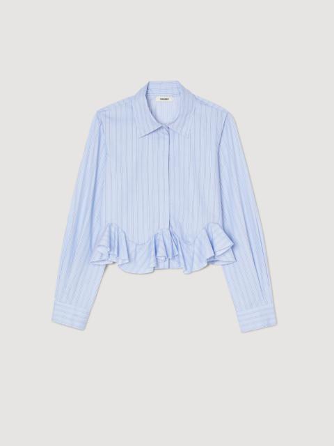 Sandro Stripy poplin shirt