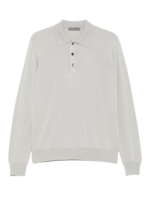 CORNELIANI long-sleeve polo shirt