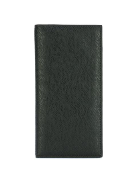 Valextra long textured wallet