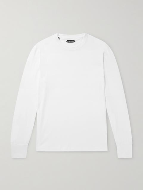 TOM FORD Slim-Fit Lyocell and Cotton-Blend Jersey T-Shirt