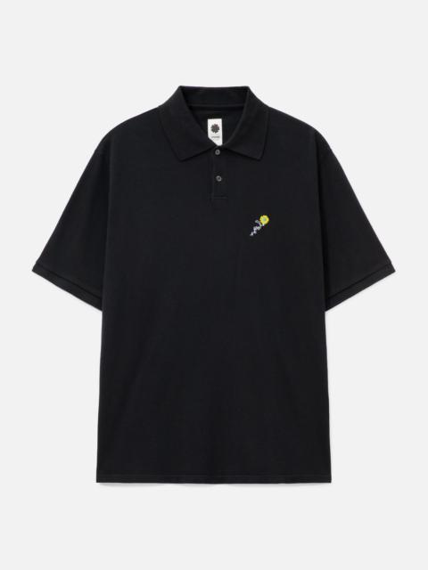 vowels SHORT SLEEVE PIQUE POLO