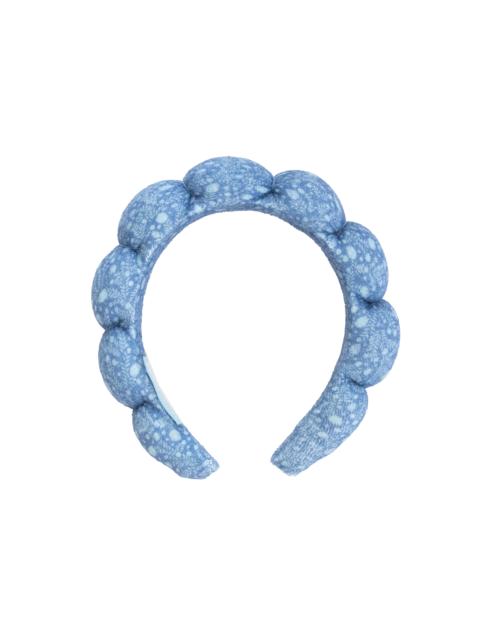 Hill House Home Hill House x Wet Brush Terry Scalloped Headband - Cornflower Ditsy Thistle