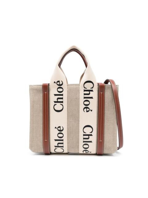 Chloé logo-print tote bag
