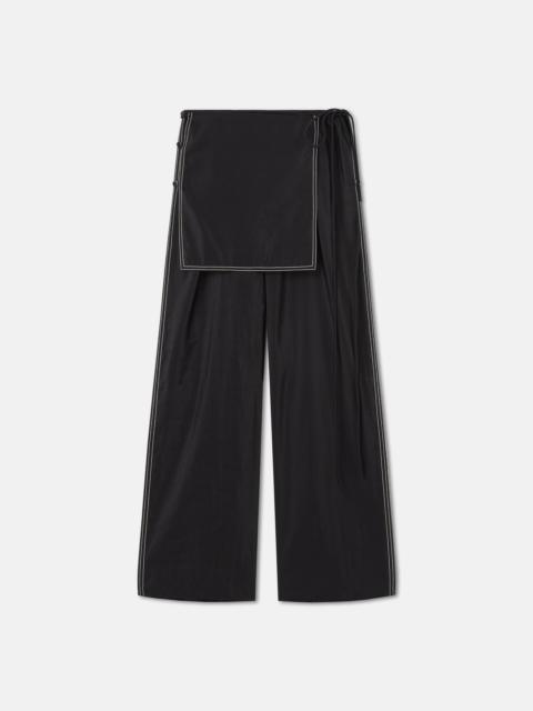 Nanushka Glass Poplin Pants