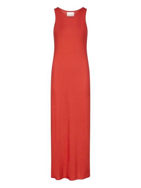 Loulou de Saison MYRON LDS shoulder-straps midi dress