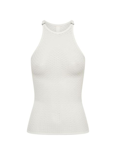 Serpent lace tank top