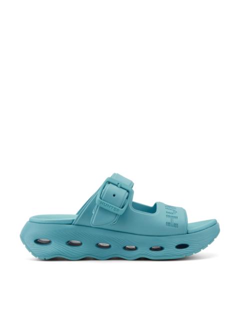 HUNTER Women's Greta Slip-on Open Toe Casual Sandals