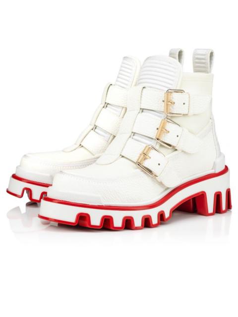 Christian Louboutin Buckle Dune Woman White