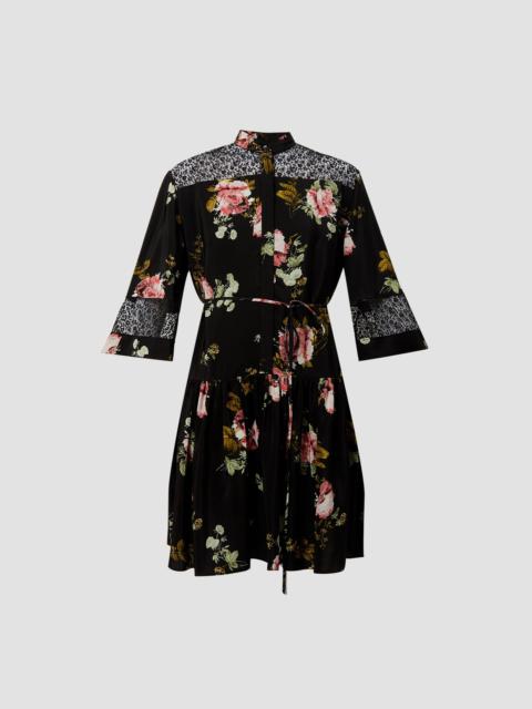 Erdem LACE INSERT MINI DRESS