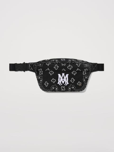 AMIRI CANVAS BANDANA BUMBAG