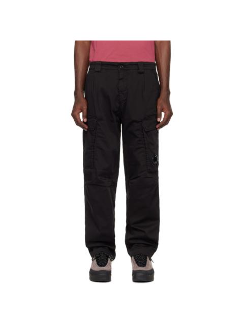 Black Loose Cargo Pants