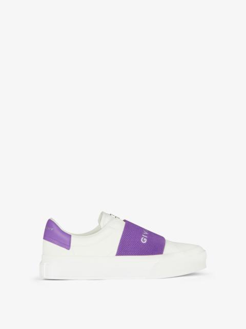 Givenchy CITY SPORT SNEAKERS IN LEATHER