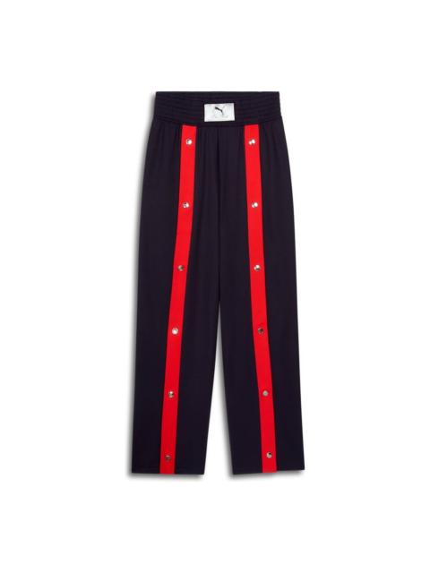 PUMA PUMA x Laquan Smith High Waisted Sweatpants 'New Navy' 631625-16