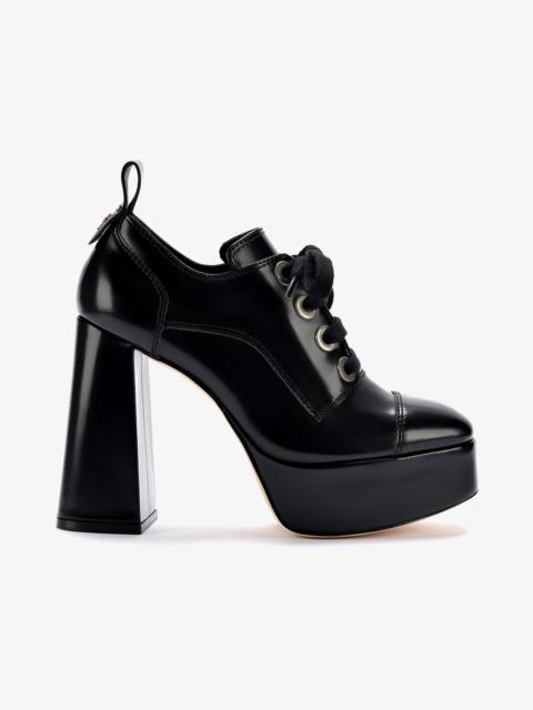 Larroudé Eleonor Bootie In Black Leather