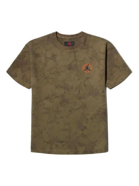 Jordan Air Jordan 6 x Cactus Jack by Travis Scott Short-Sleeve T-Shirt 'Medium Olive' CN3433-222