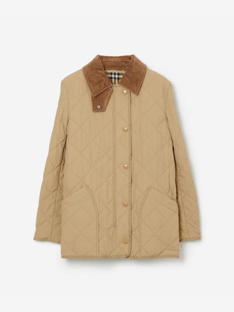 Burberry Diamond Quilted Thermoregulated Barn Jacket