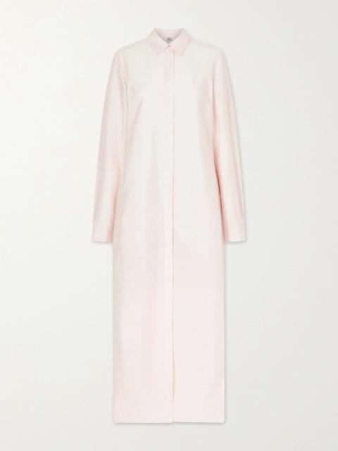 TOTEME Parachute Silk-blend Maxi Dress