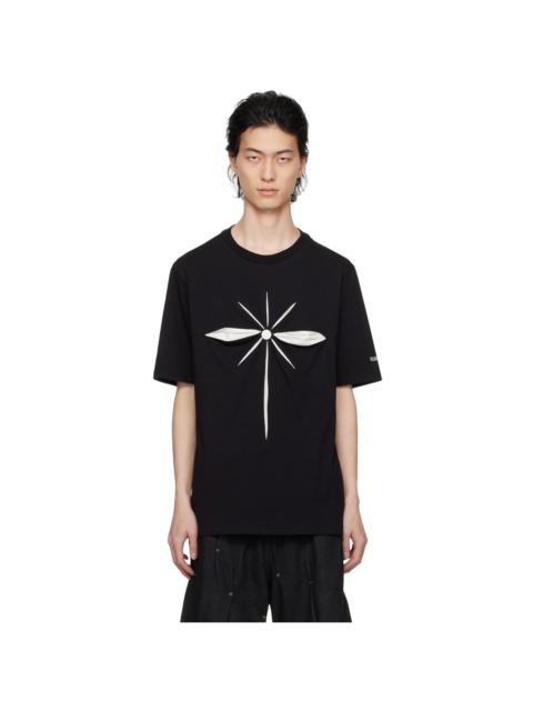 KUSIKOHC ORIGAMI T-SHIRT / BLK | nubiantokyo | REVERSIBLE