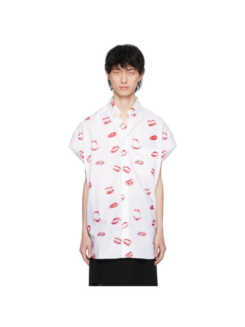 TAKAHIROMIYASHITA TheSoloist. White Lip Shirt