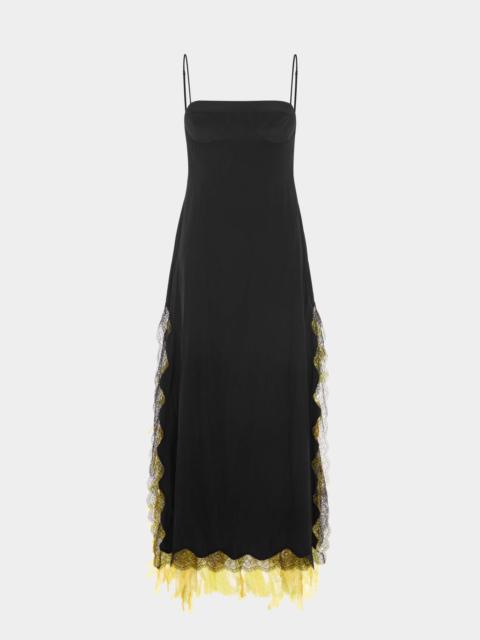 16ARLINGTON EWA MIDI DRESS IN SATIN