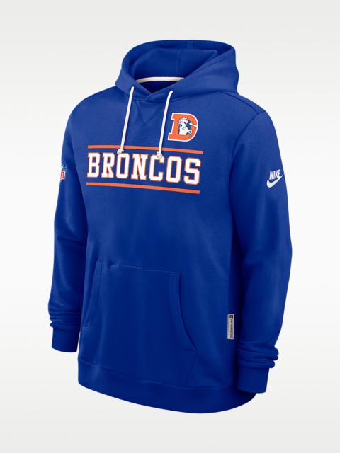Nike Denver Broncos Alt Standard Issue Men's Nike Dri-FIT NFL Pullover Hoodie