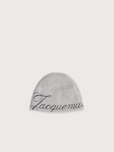 JACQUEMUS Jacquemus Script Logo Beanie