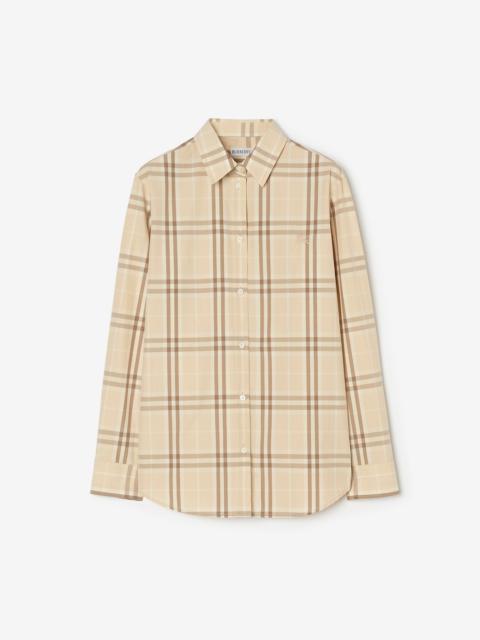 Burberry Classic Fit Check Cotton Shirt