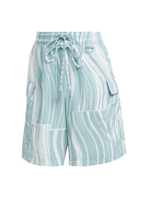 adidas (WMNS) adidas by Stella McCartney TrueNature Hiking Shorts 'White Blue' HT1120