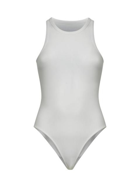 Tシャツ・カットソー ALAIA Halter cotton and viscose bodysuit Alaïa Alaia Halter Cotton And Viscose Bodysuit