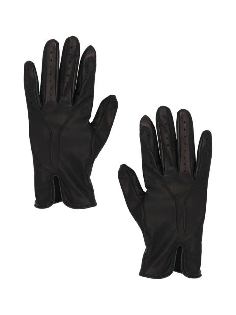 SAINT LAURENT Silk Lined Slit Gloves