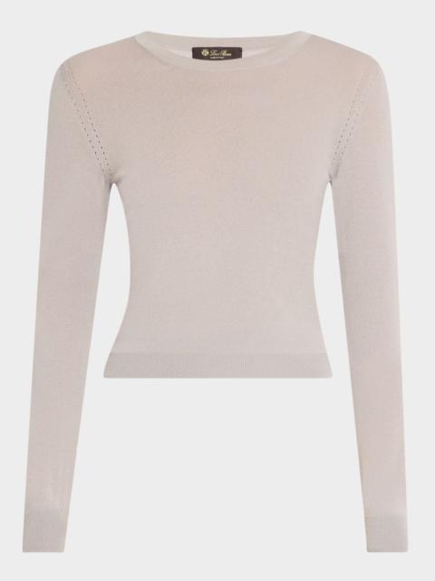 Loro Piana Long-Sleeve Cashmere Sweater