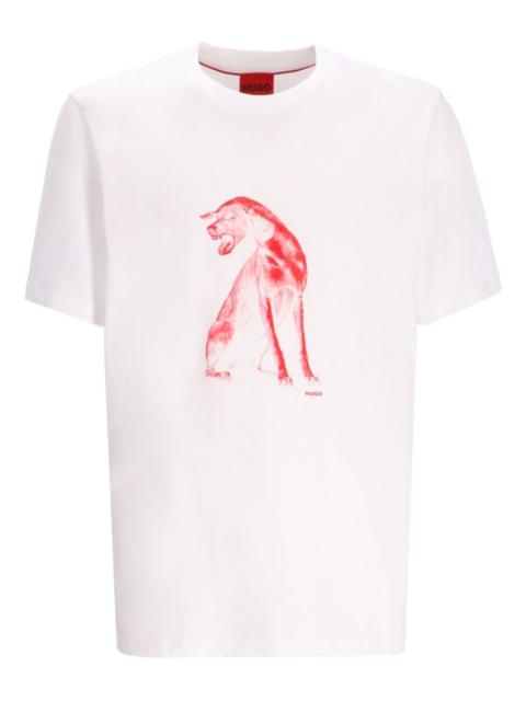 HUGO graphic-print T-shirt
