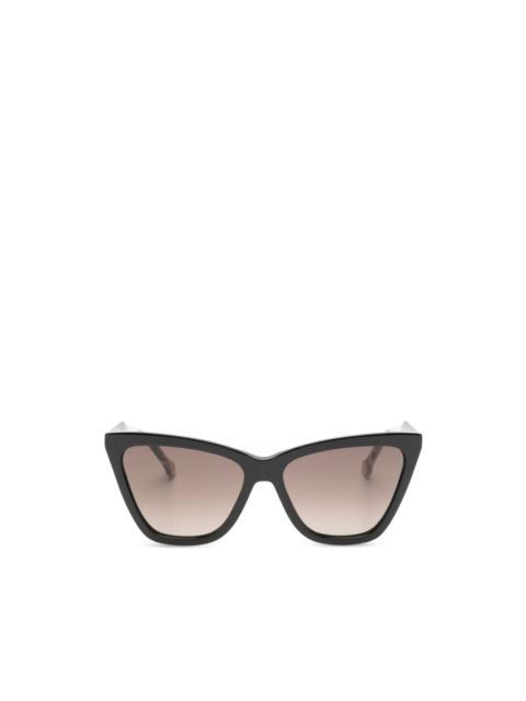 CAROLINA HERRERA logo-plaque cat-eye sunglasses