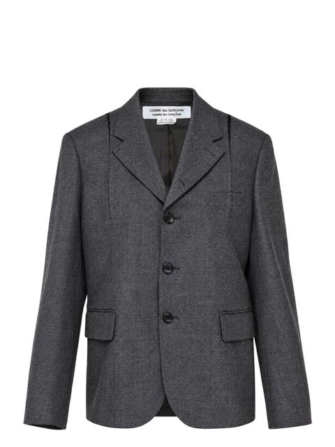 Comme des Garçons Comme des Garçons Single-Breasted Tailored Blazer